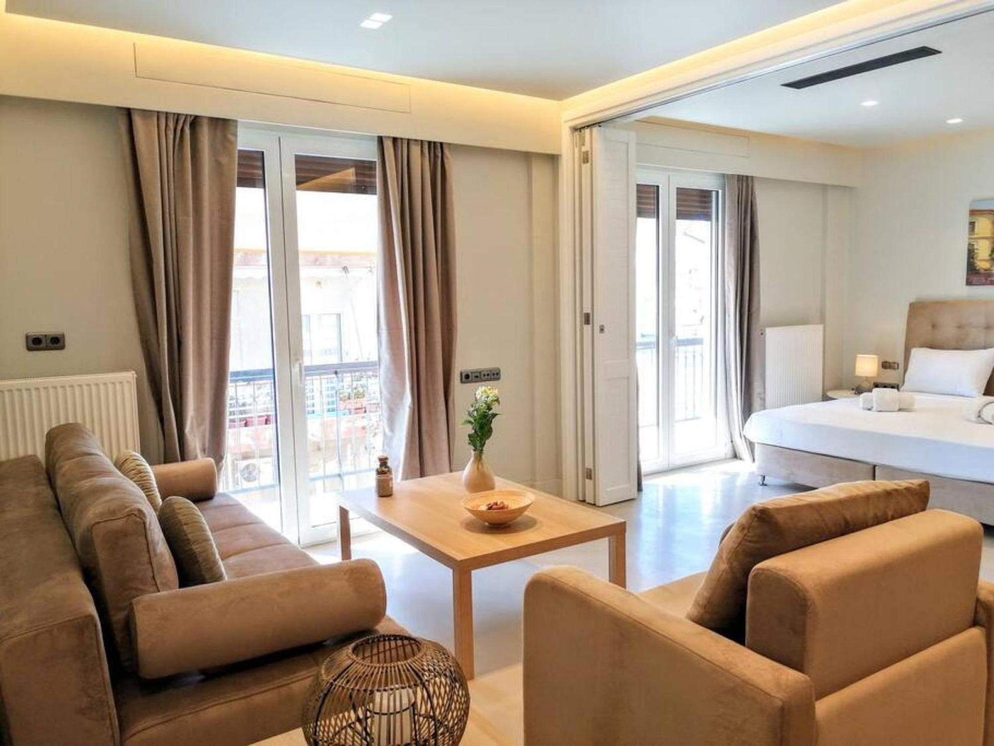Luxurious Minimal Apartment In Acropolis Athen Eksteriør bilde